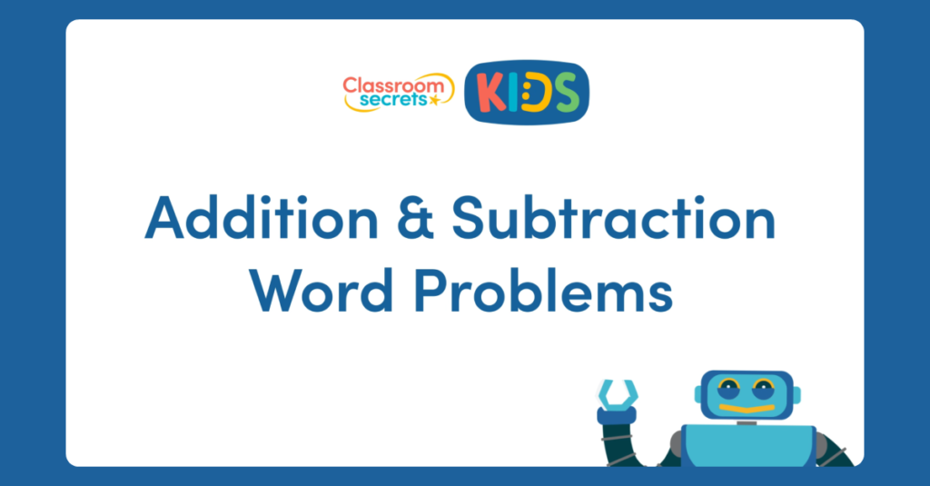Year 2 addition and Subtraction Word Problems Video