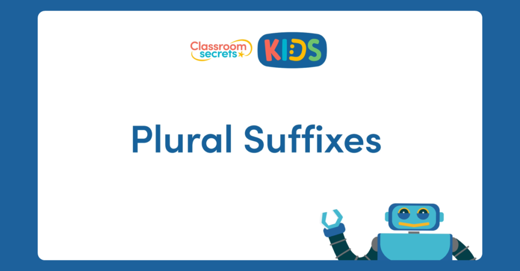 Plural Suffixes Video Tutorial