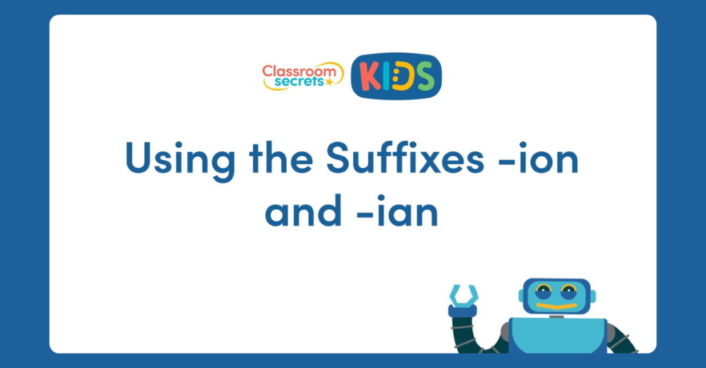 Using Suffixes Video Tutorial