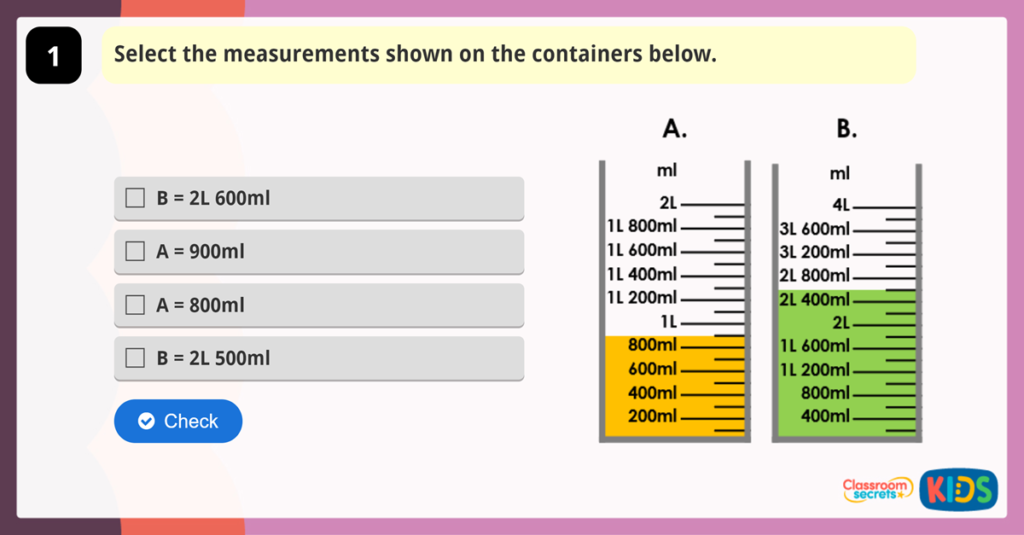 Year 3 Measure Capacity Game