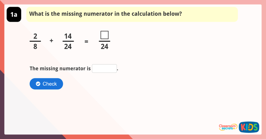 Add and Subtract Fractions Game