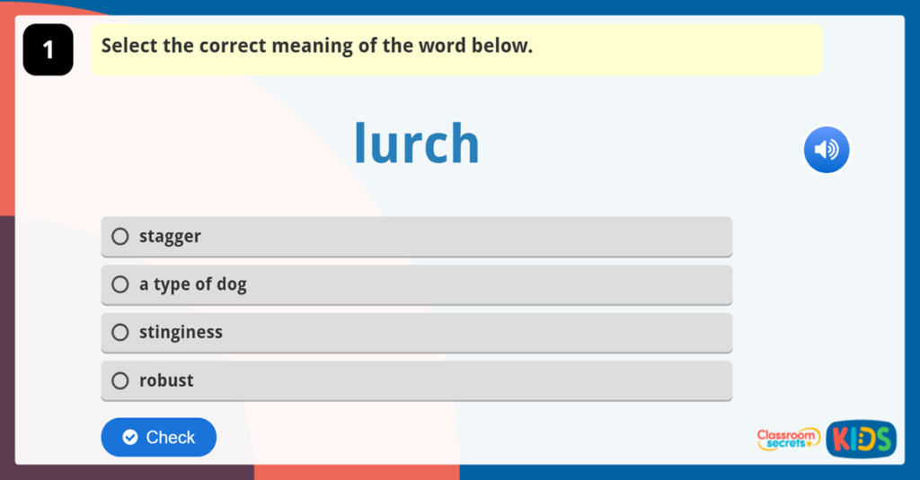 Year 6 Vocabulary Challenge 4