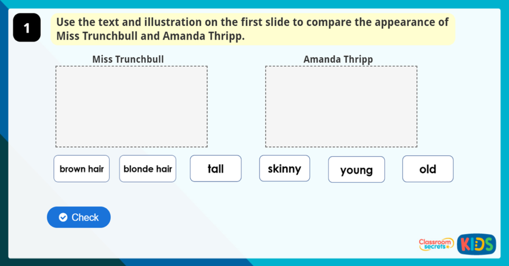 Make Comparisons within a newspaper text