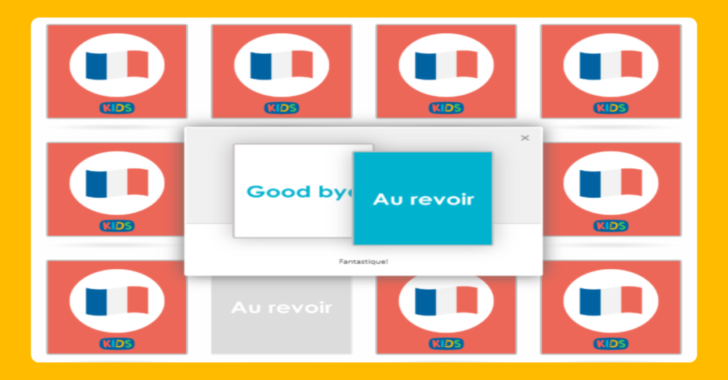 KS1 Matching Activity for Greetings in French