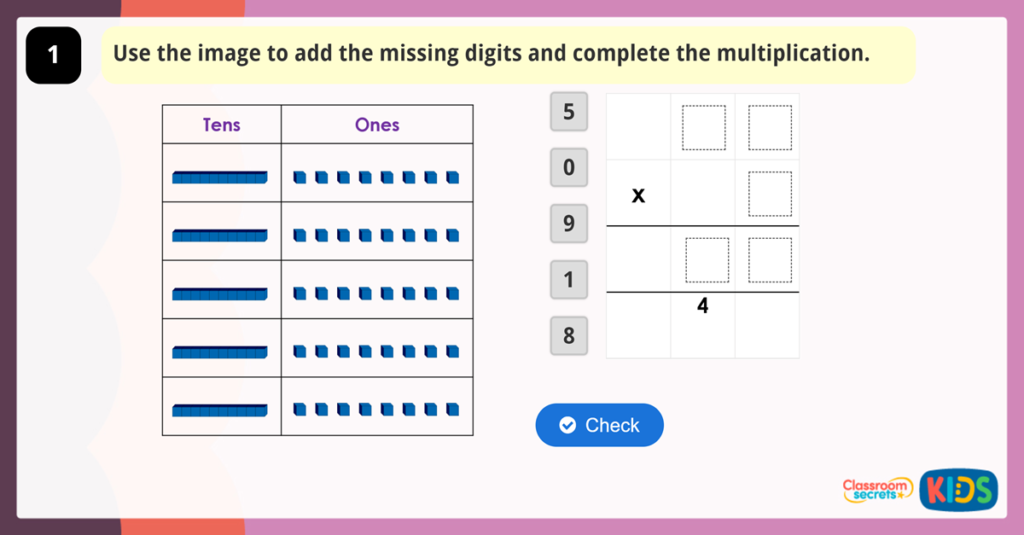 Year 3 Multiplication and Division Game