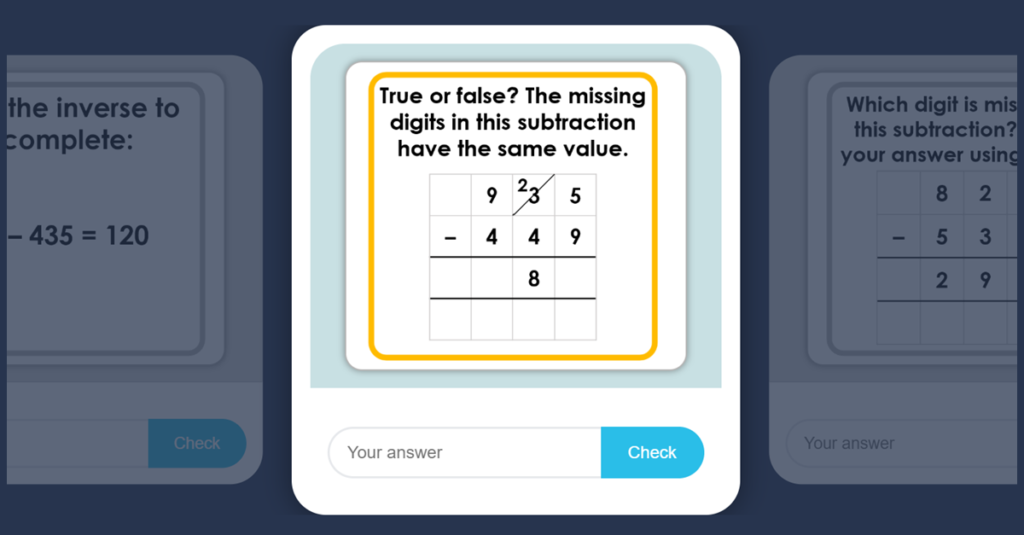 Year 3 Solve Number Problems Flash Cards