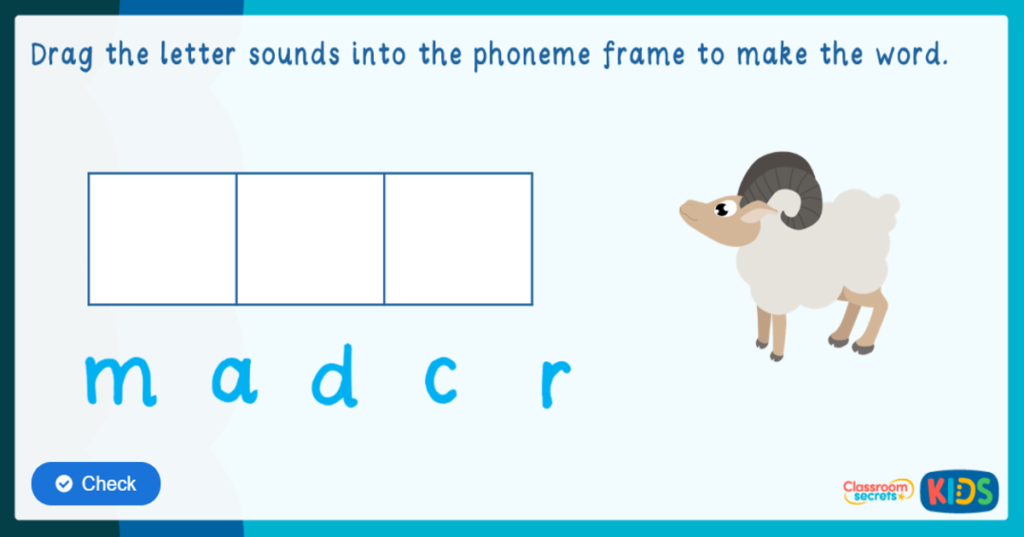 Identifying sounds phase 2