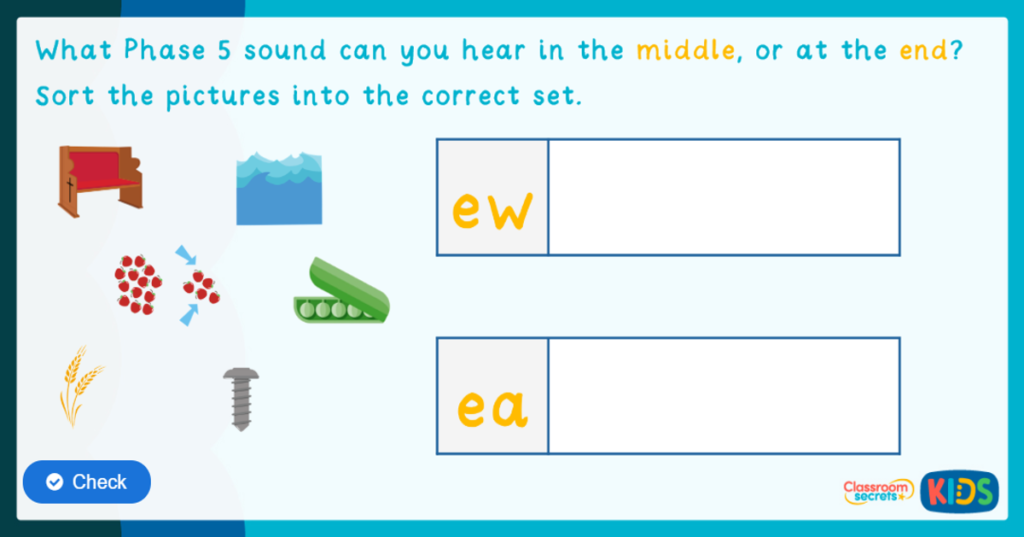 Phase 5 phonics sound game