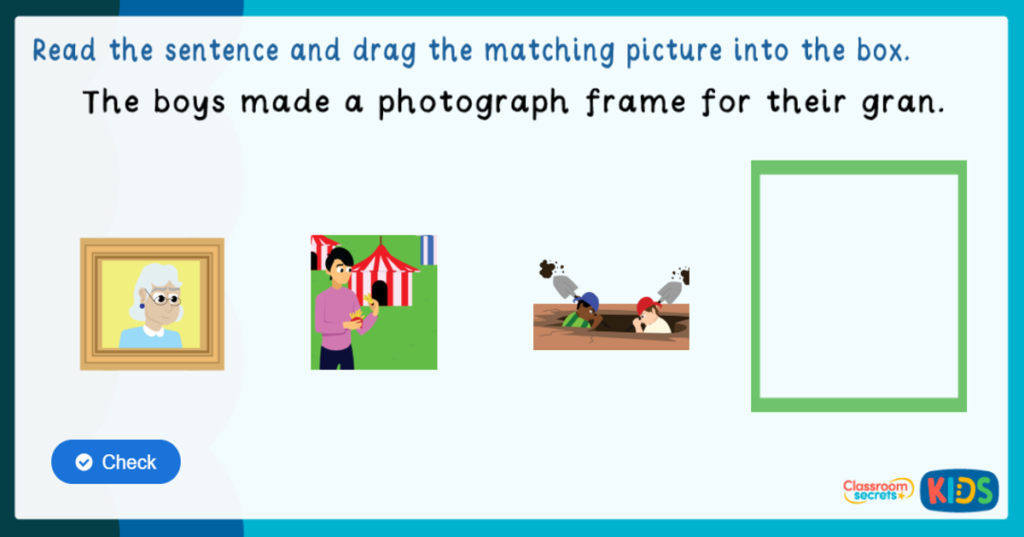Phase 5 reading sentences