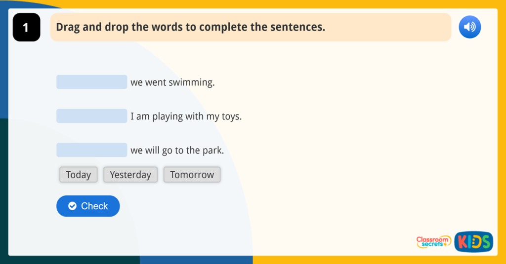 Year 1 Sequencing Events Activities