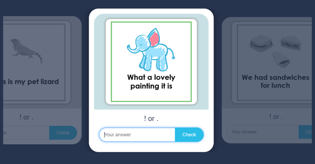 Year 2 Exclamation Sentences Game