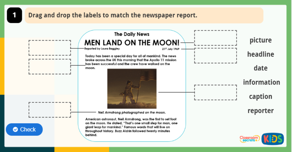 Features of Texts Reading Challenge