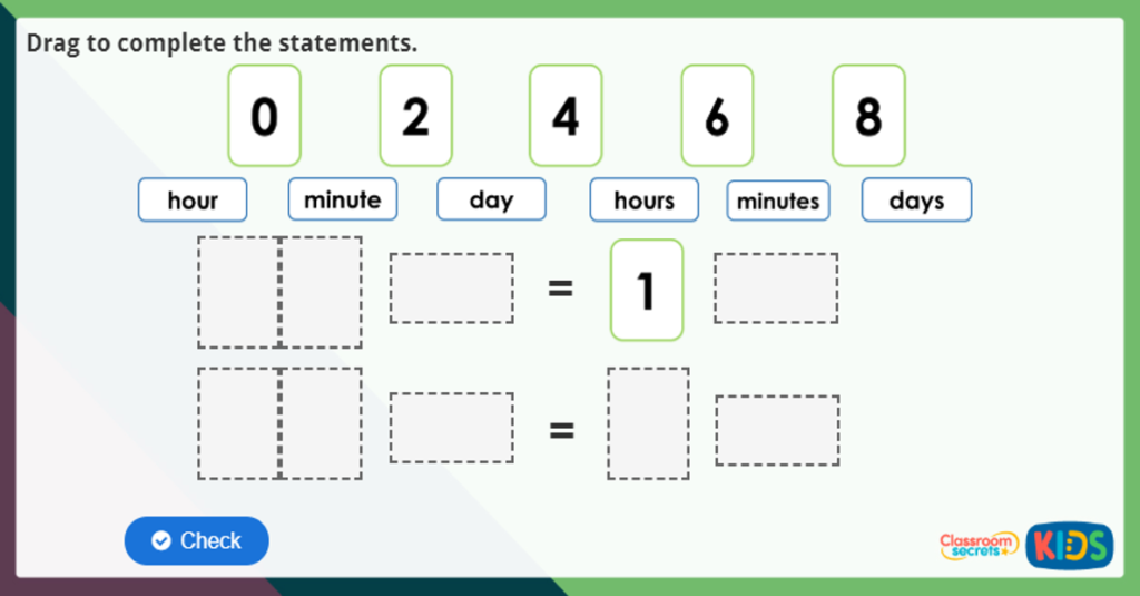 Hours and Days Activity