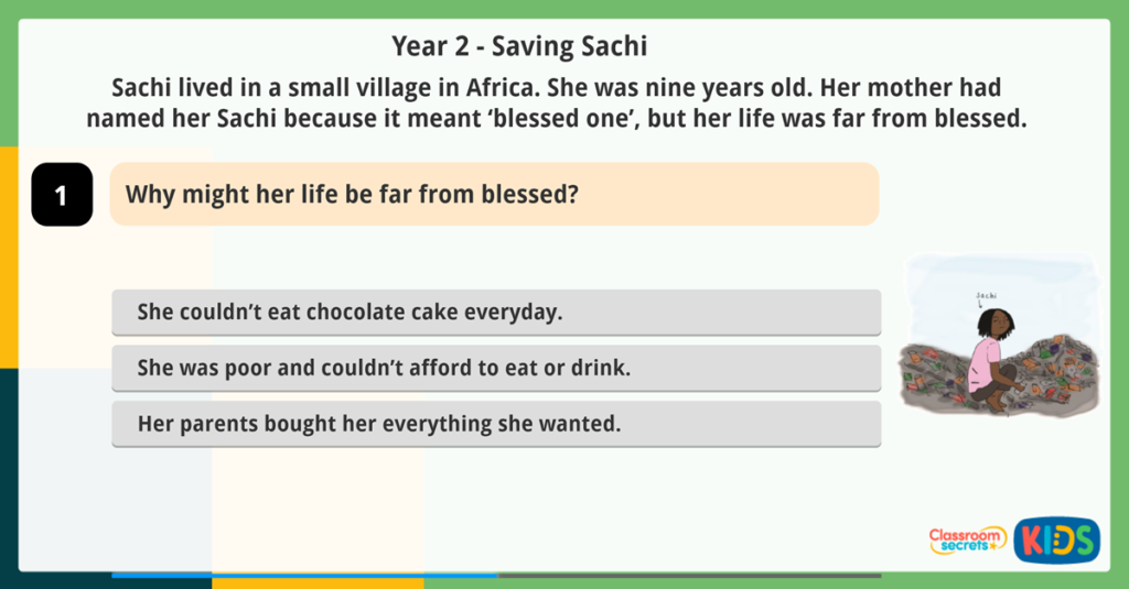Year 2 Prediction Reading Comprehension