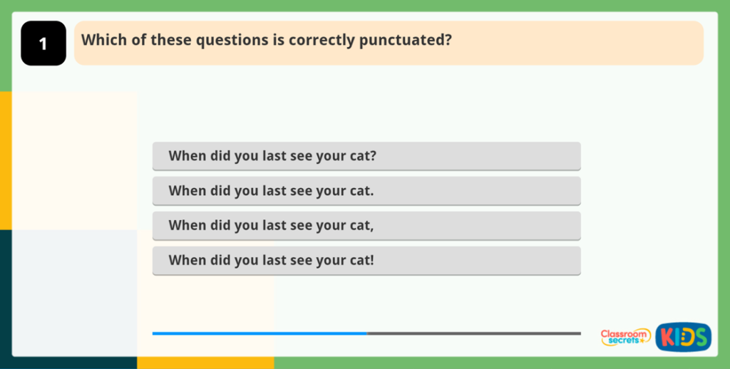 Year 2 Question Sentences