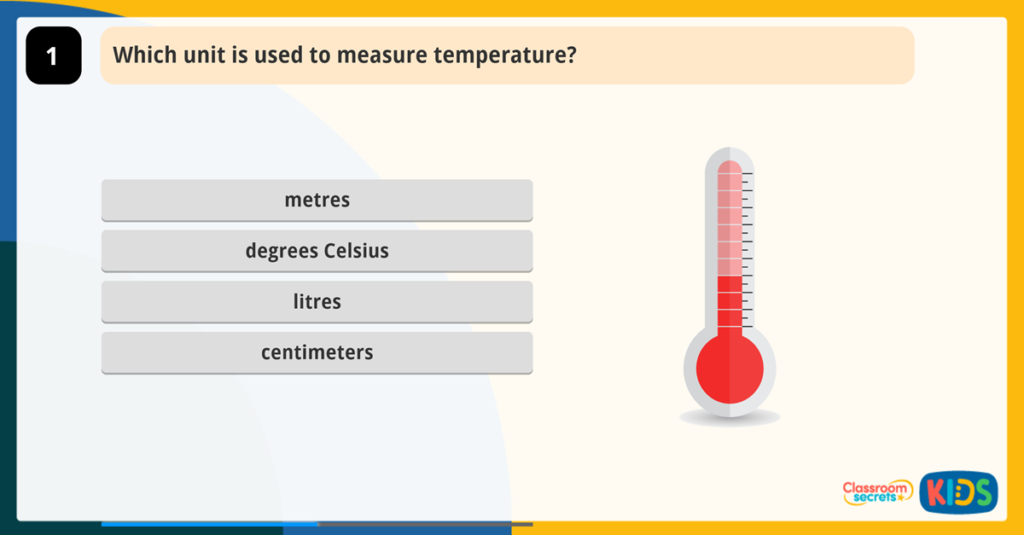 Year 2 Temperature Game