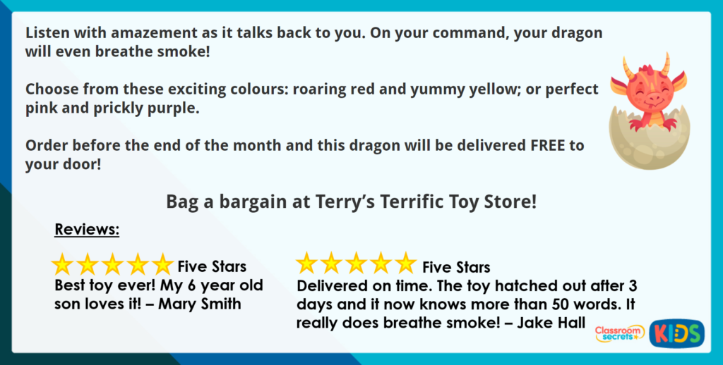 Year 4 Enhancing Meaning Game 2