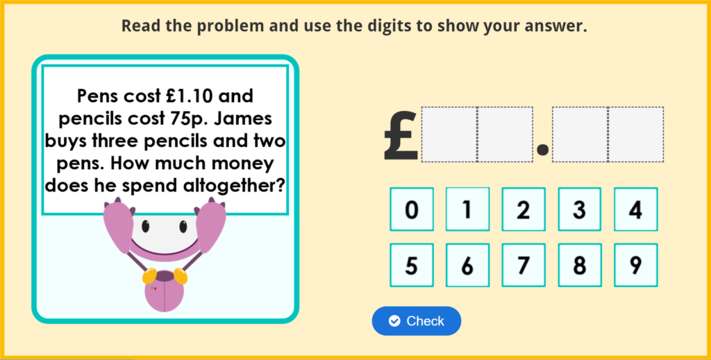 Year 4 Problem Solving Activity