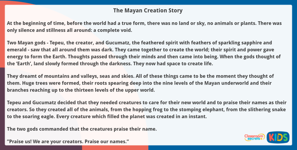 Year 5 Myths and Legends Reading Challenges