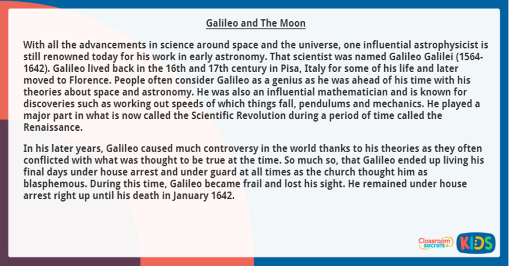 Comparisons within the Text Reading Activity
