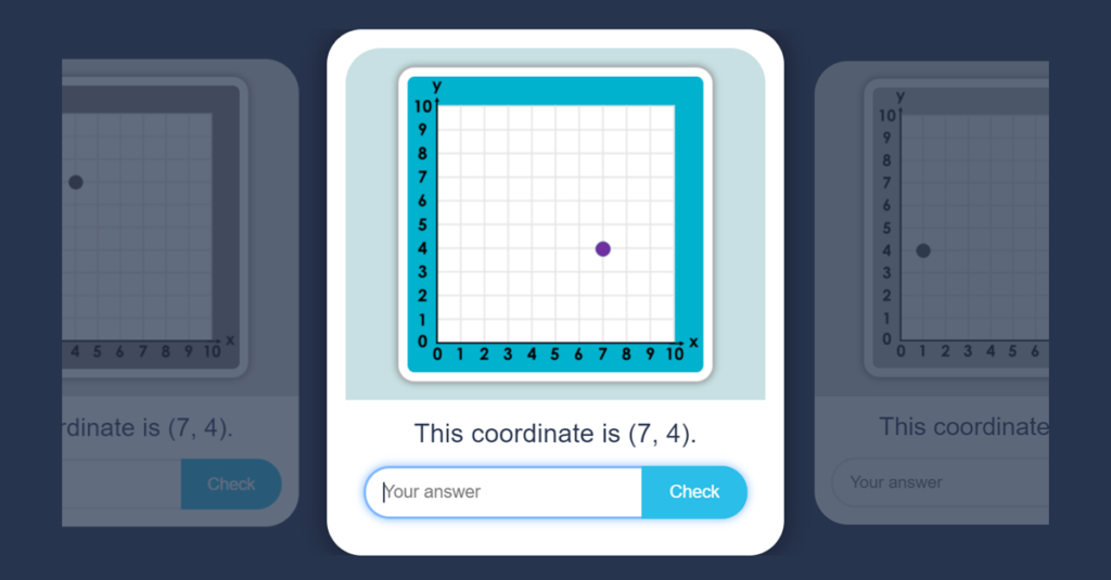 Year 4 Describe Position Flashcards