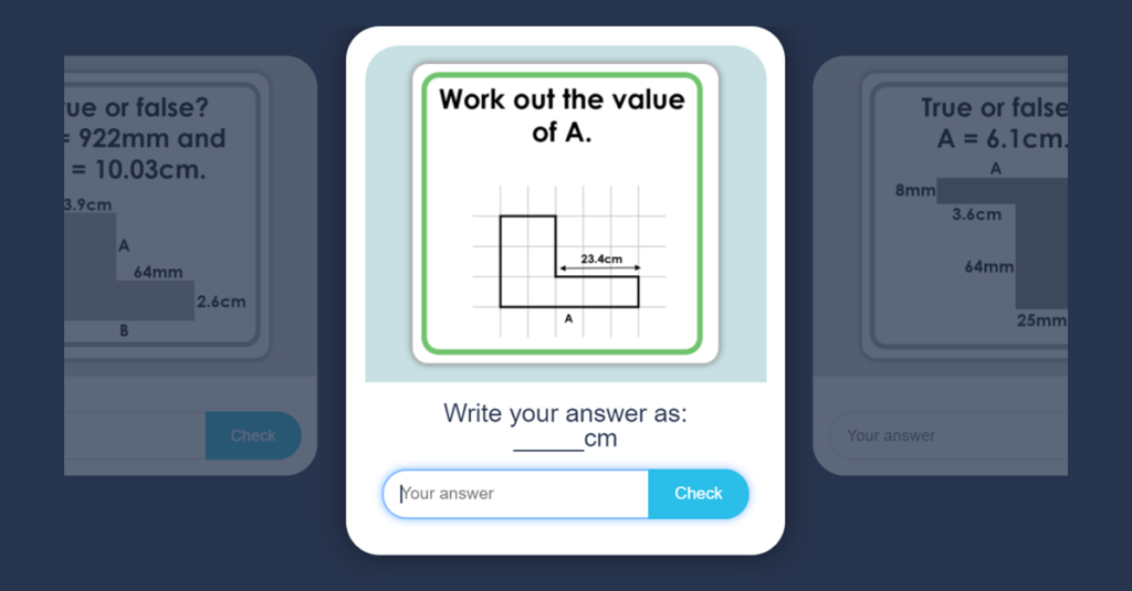 Year 5 Missing Lengths and Angles Flashcards