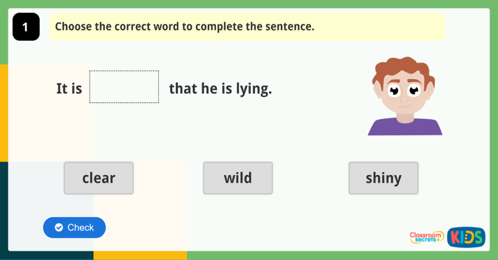 Year 2 Vocabulary Challenge 10