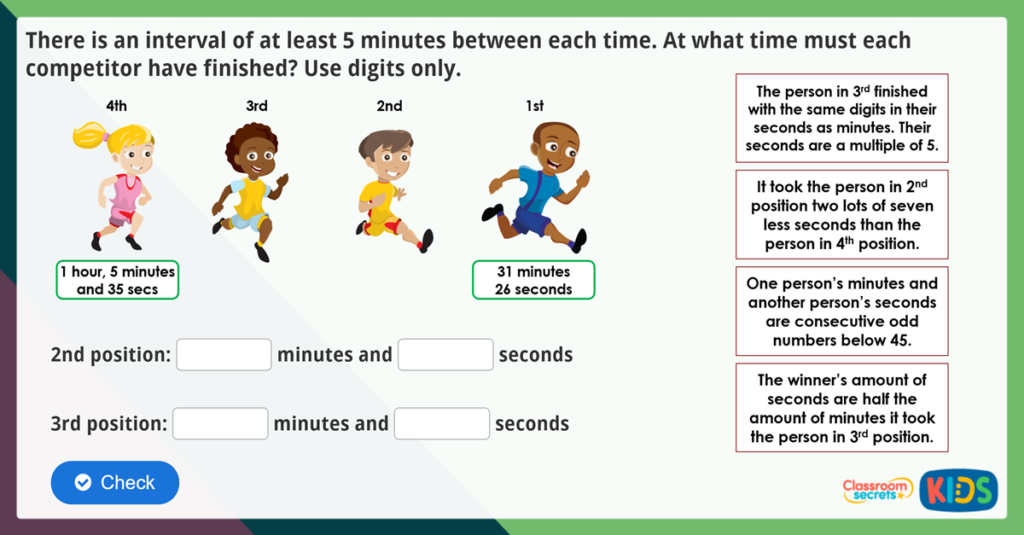 Year 3 Compare and Calculate Durations Activities