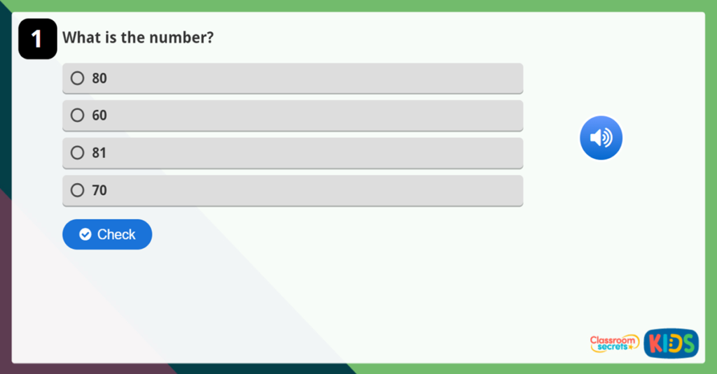 KS2 French Numbers Game