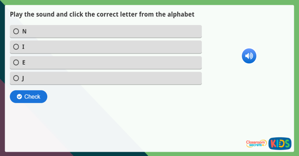 KS2 French Alphabet Game