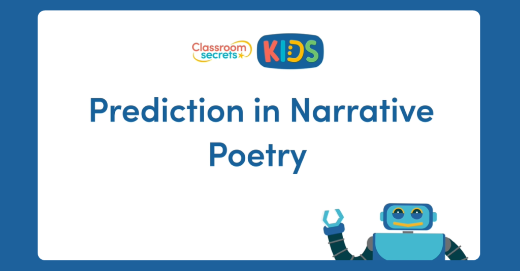 Year 5 Prediction in Narrative Poetry Video