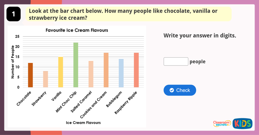 Year 4 Statistics Activity