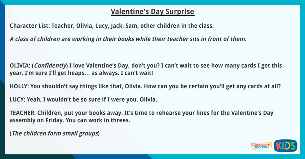 Year 4 Prediction Reading Comprehension 1