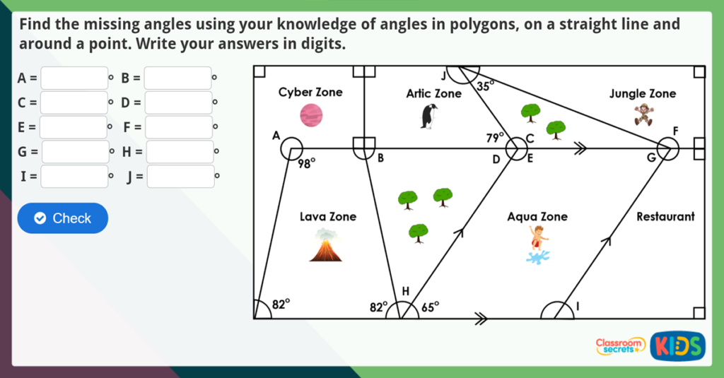 Year 6 Missing Angles Challenge