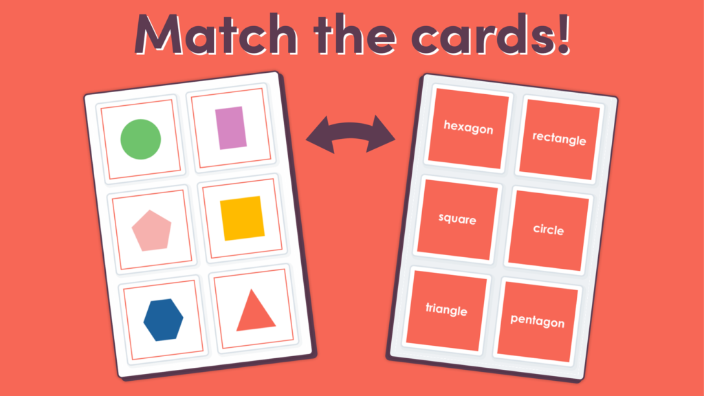 Year 1 2D Shapes Matching Game