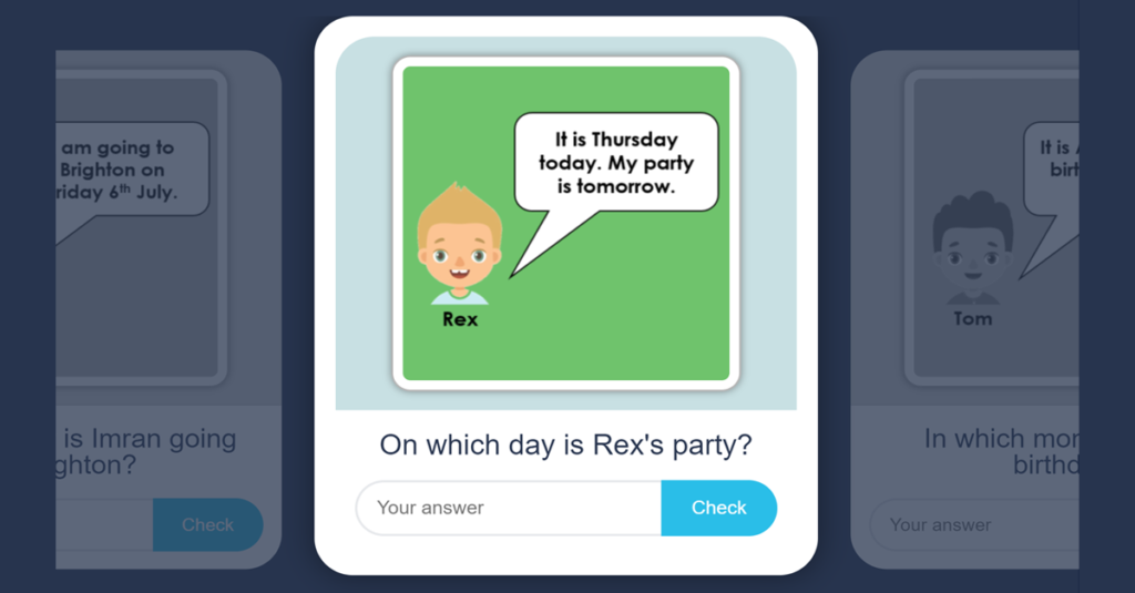 Year 1 Dates Activities