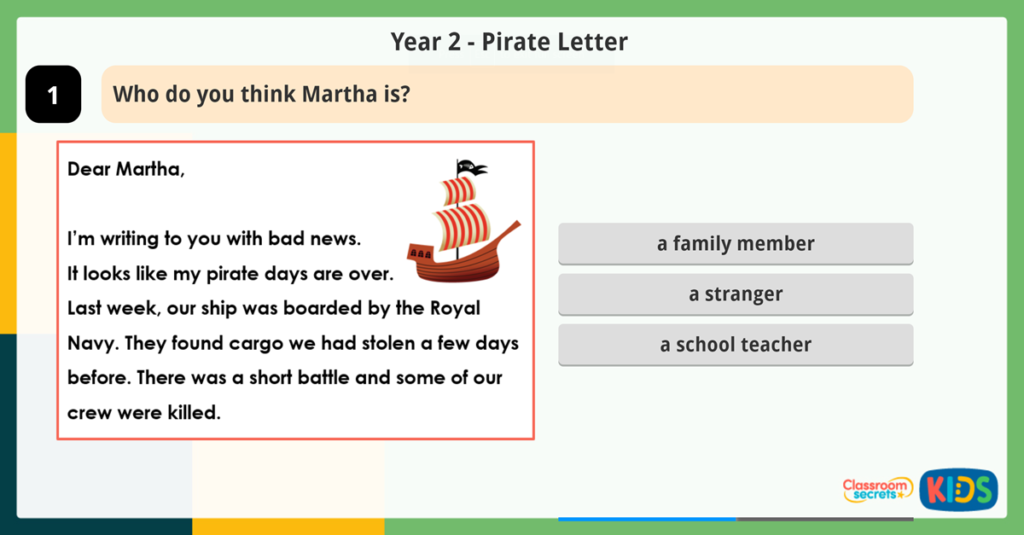 Year 2 Predictions Reading Comprehension