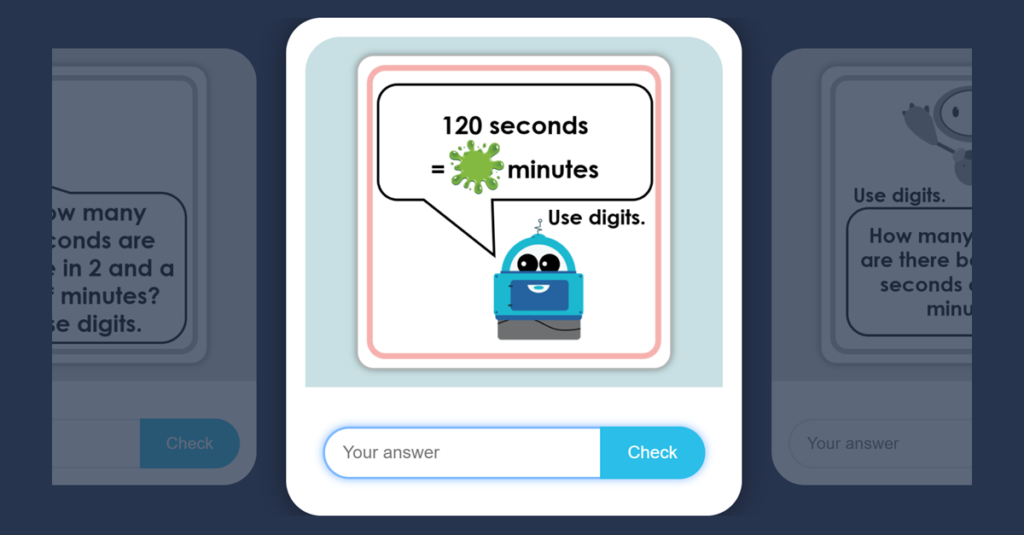 Year 3 Minutes and Seconds Flash Cards