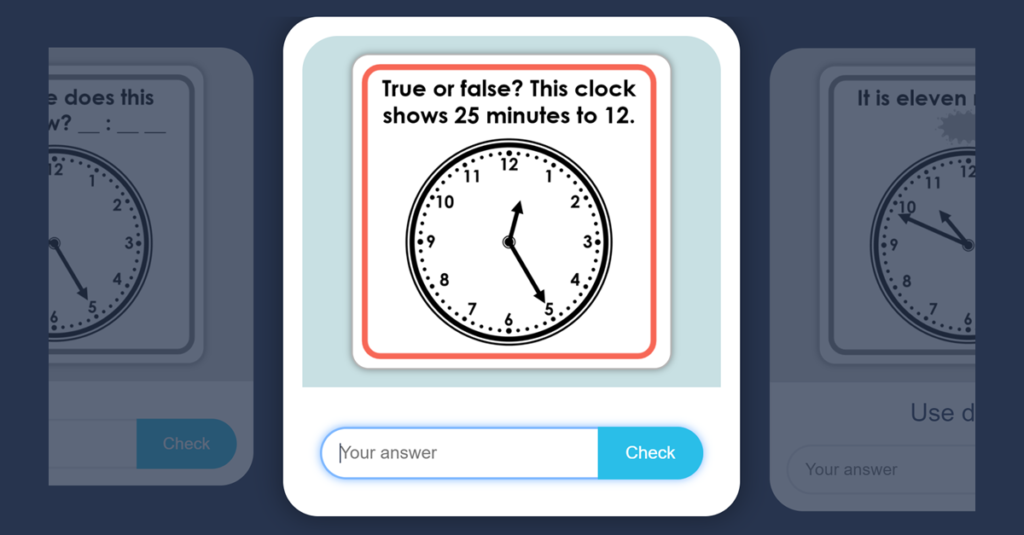 Year 3 Tell the Time Activities