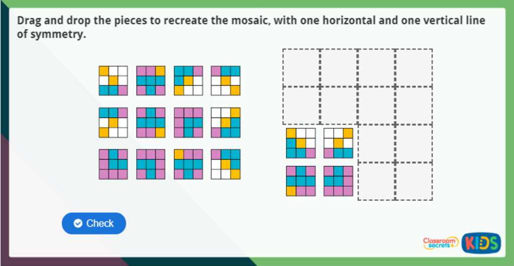 Lines of Symmetry Maths Activity