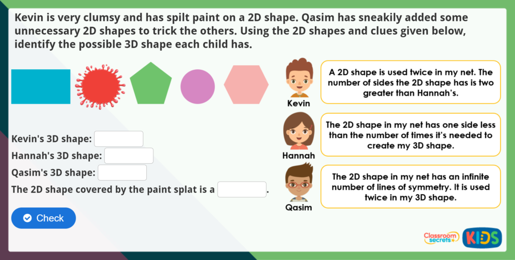 Year 5 2D Representations Challenge