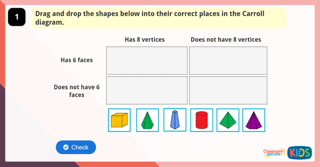 Year 6 Compare Shapes Game