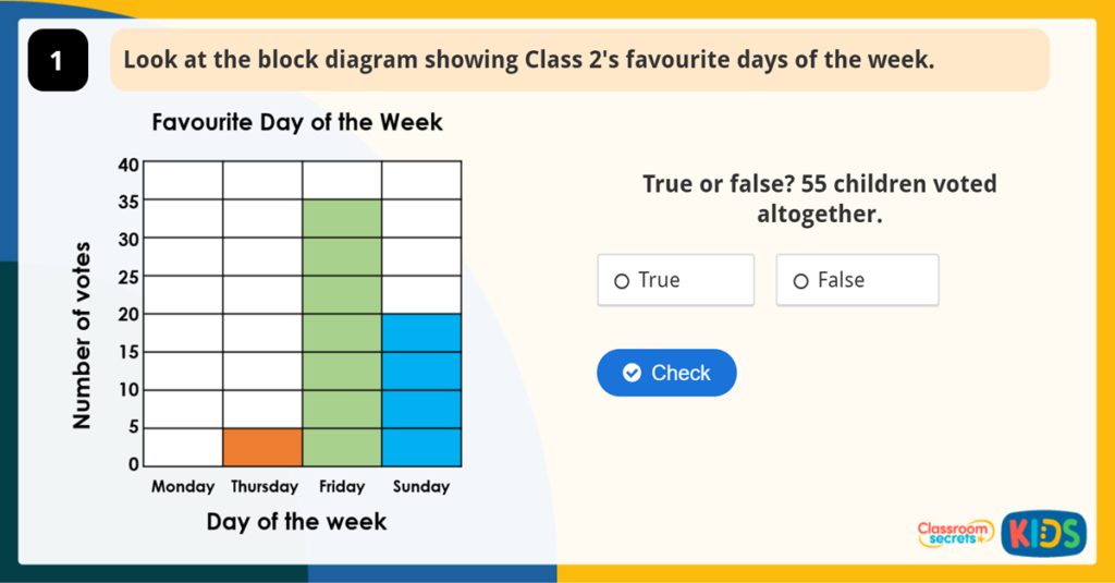 Year 2 Statistics Activity