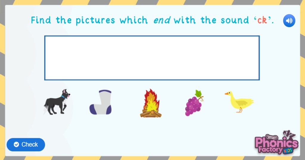 Phase 2 phonics game