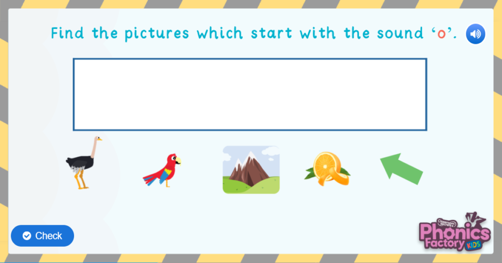 Initial sound game phase 2