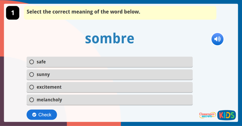 Year 6 Vocabulary Challenge 12