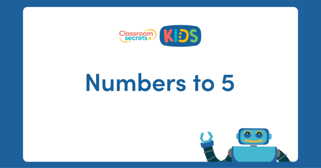 Numbers to 5 Video Tutorial