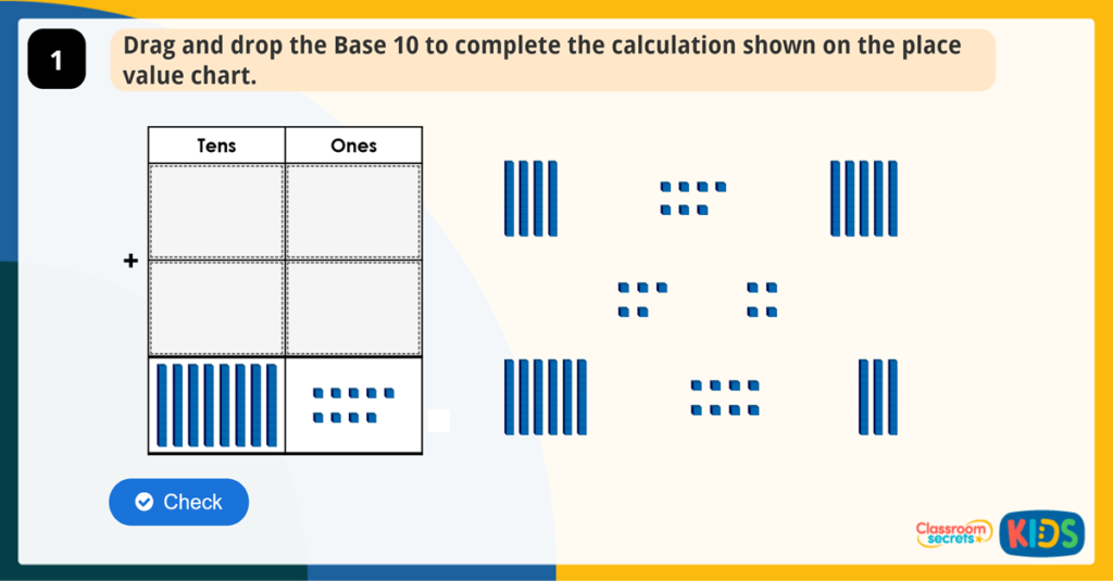 Year 2 Add 2-Digit Numbers 1