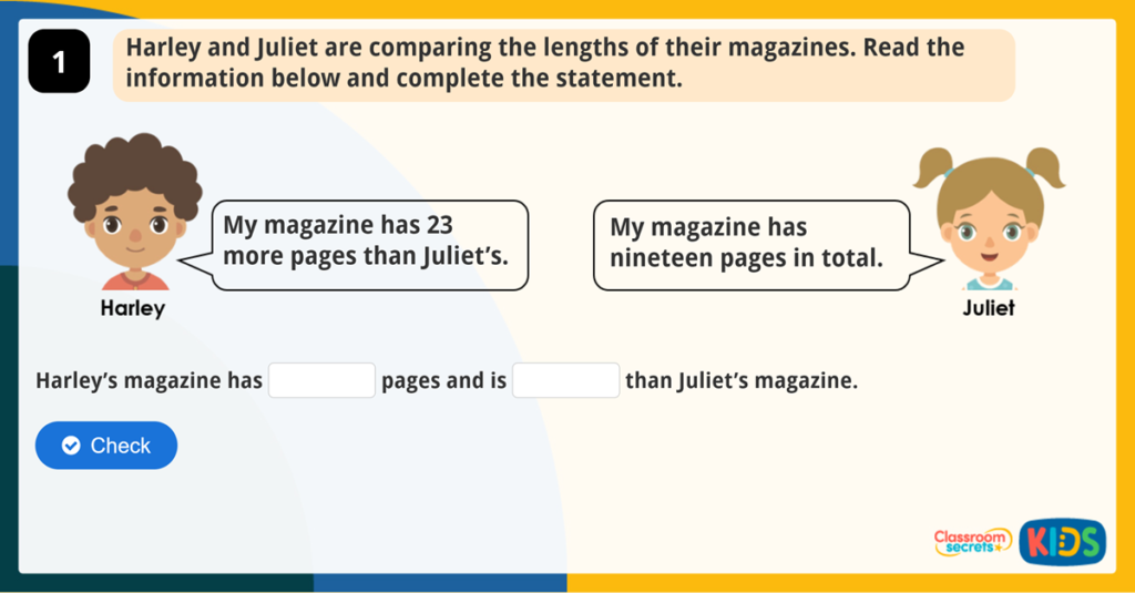Year 2 Add and Subtract using 2 Digits Game