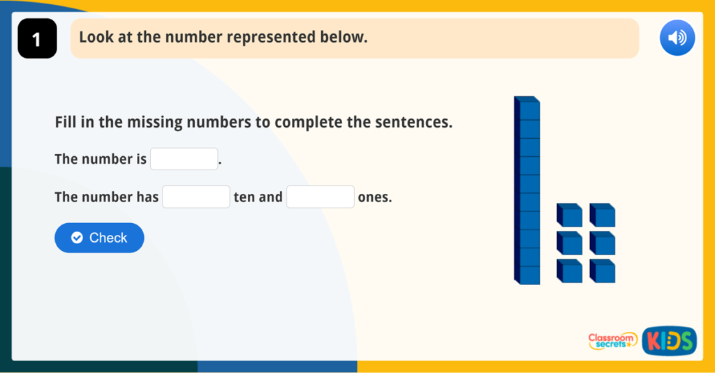 Year 1 Tens and Ones Game